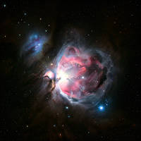 Nebula in space